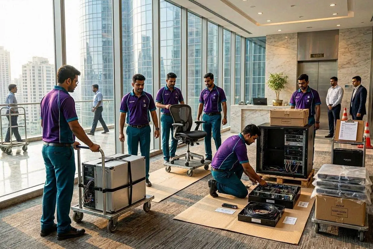 Corporate Relocation and Office Shifting Services by ANAGKI Logistics LLP