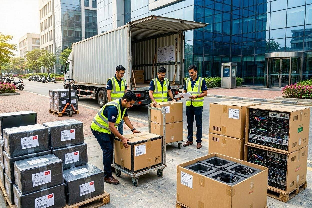 Corporate office server relocation services Surat