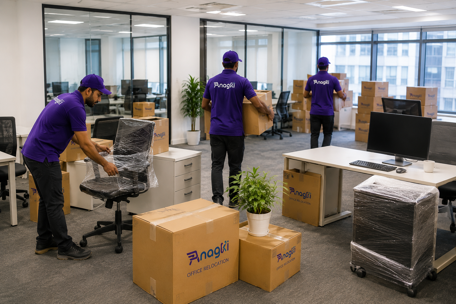 anagki logistics Furniture handling service during home relocation and corporate relocation